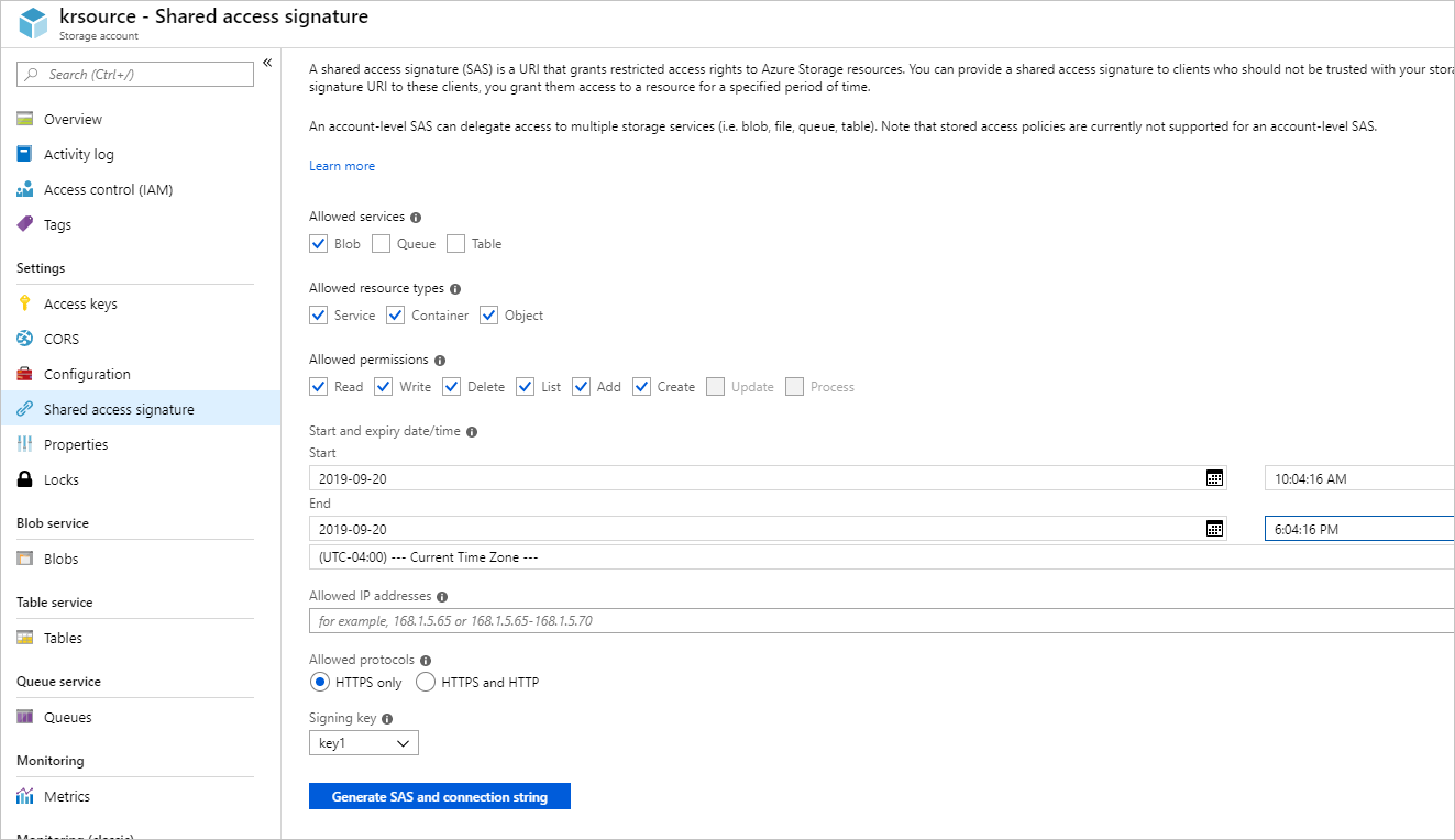 Azure Stack Hub Storage Backup