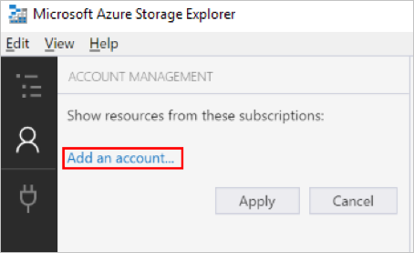 Add an Azure Stack Hub account