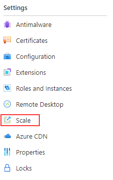 Image shows selecting the Remote Desktop option in the Azure portal