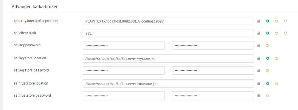 Editing kafka-env template property in Ambari four.