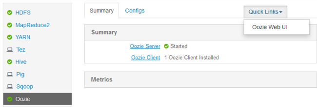 Apache Ambari oozie web ui steps.