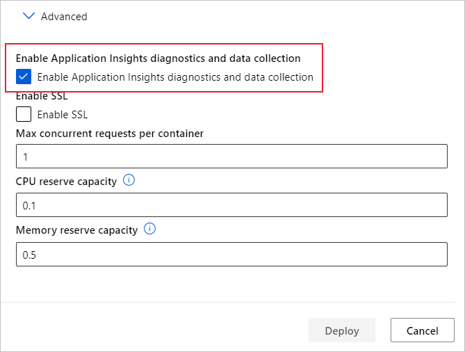 Enable App Insights