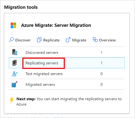 Replicating servers