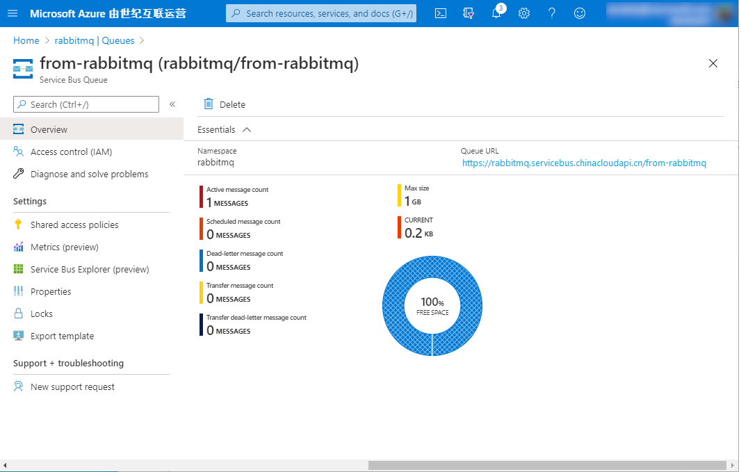 Azure Service Bus Queue