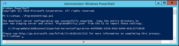 显示 PowerShell 中脚本的屏幕截图。