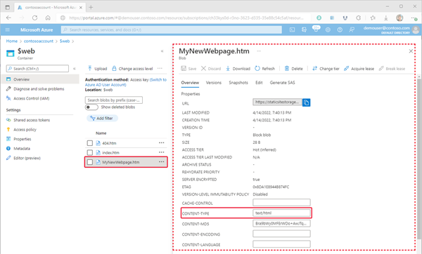 Image showing how to verify blob content types